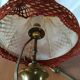 Brass bedside lamp
