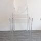 Pair of Victoria Ghost chairs by Starck for Kartell