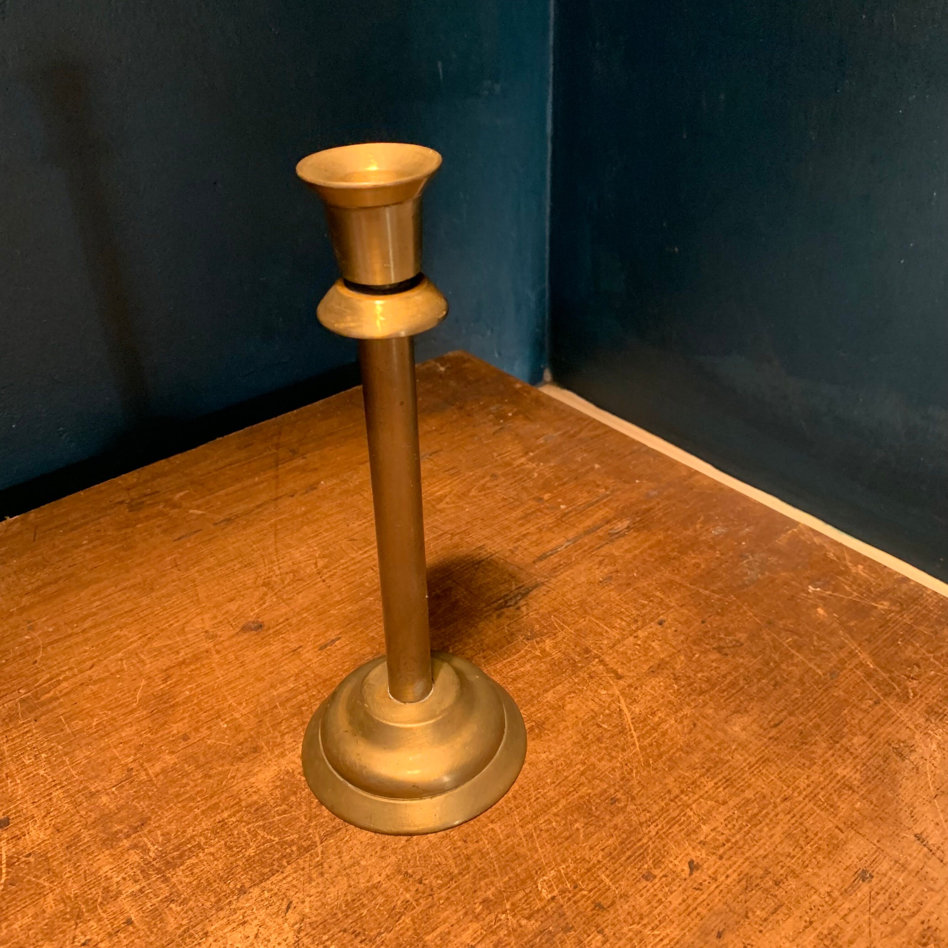 Brass candle holder