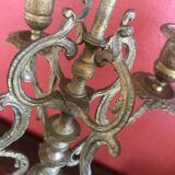 Pair of old candlesticks