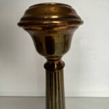 Pair of gilded bronze candlesticks
