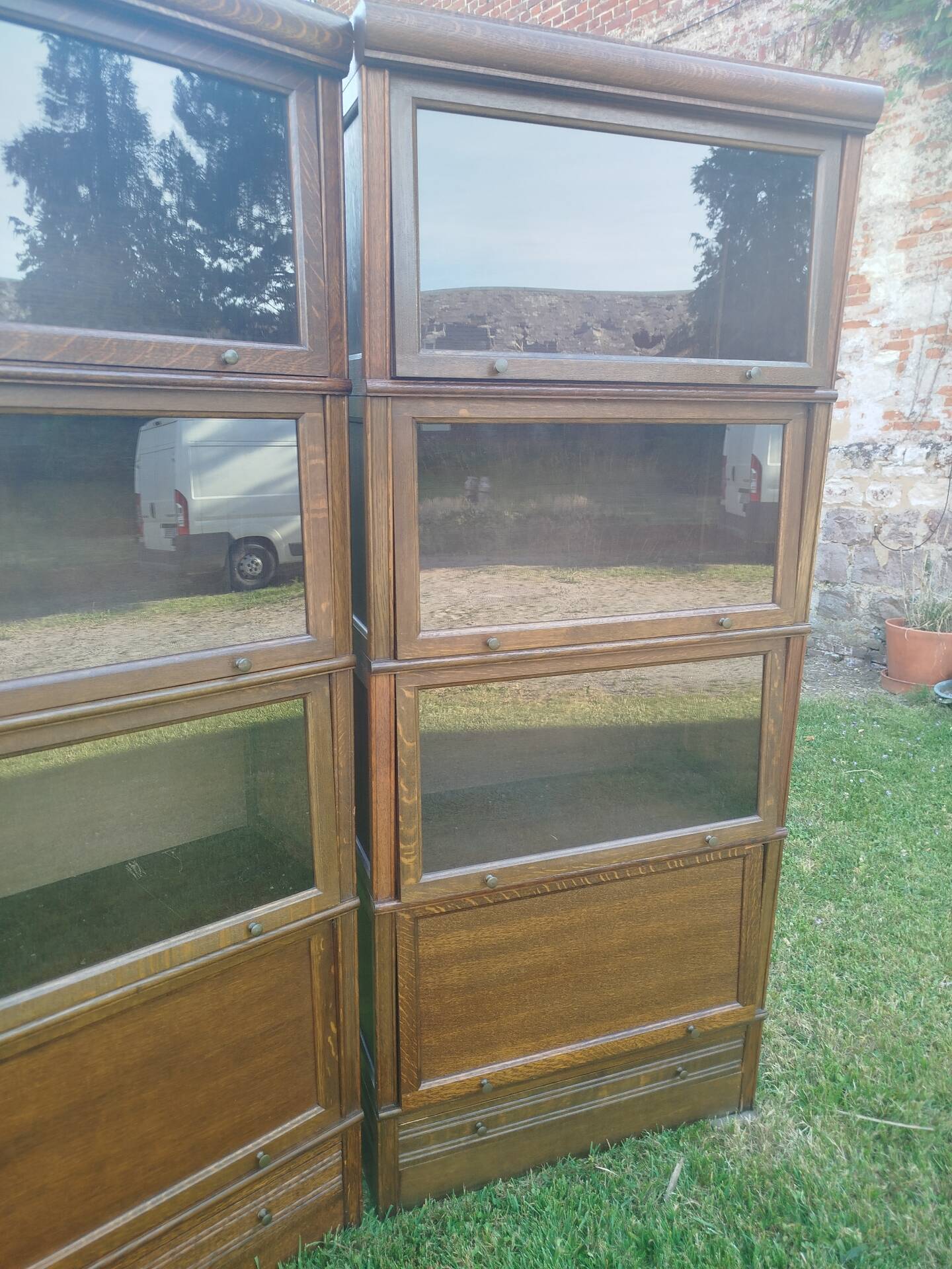 Vitrines modulables type MD