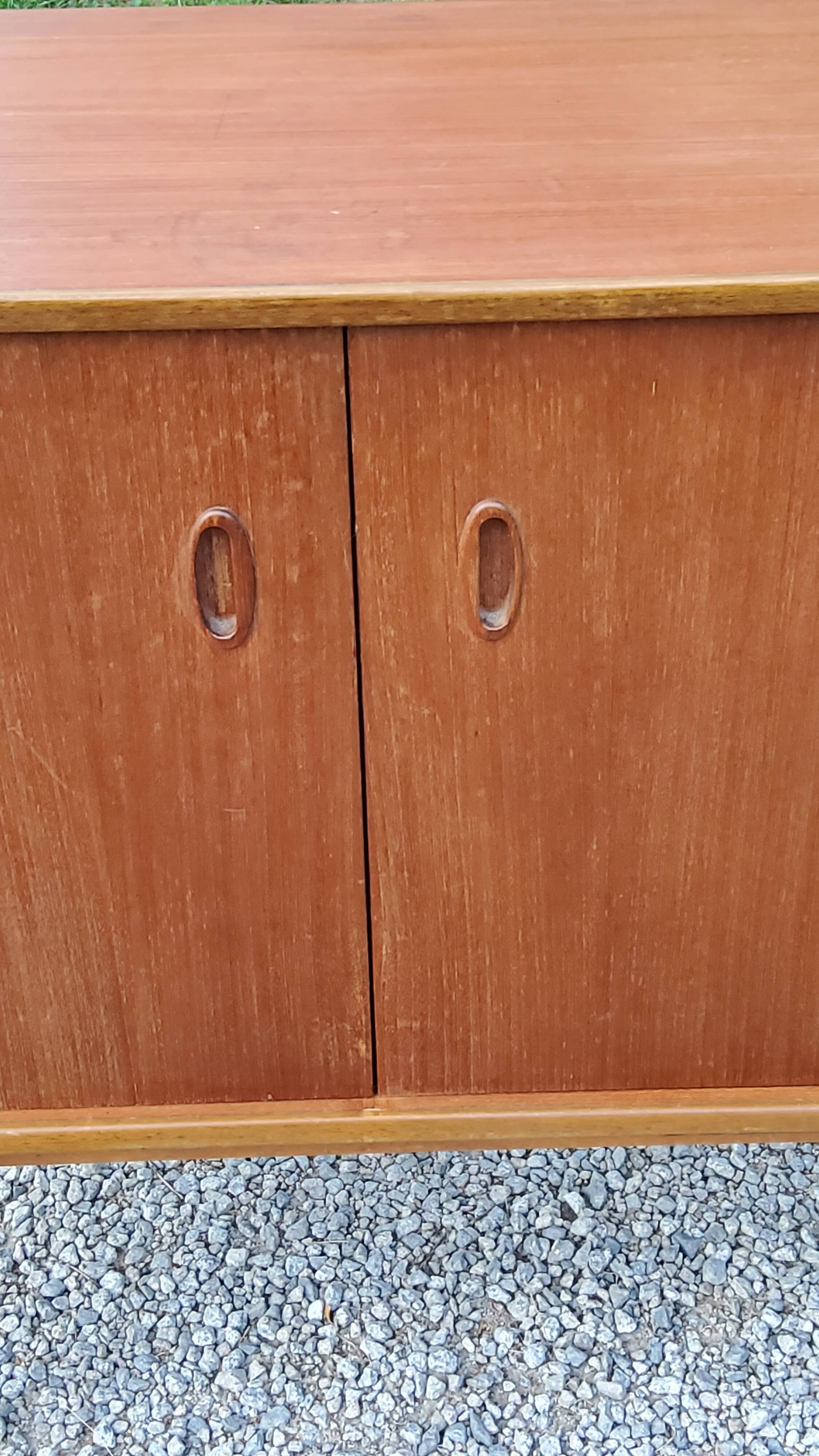 Scandinavian style teak sideboard from the 70s