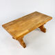 Mid Century Massive Oak Coffee Table, 1960