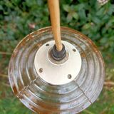 Pendant Lamp Aged Pink Glass