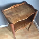 Bedside table Louis XV style opened heart