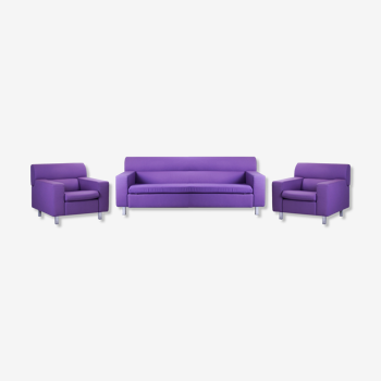 Jan des Bouvrie for Gelderland - Model 6440 - Livingroom set - Purple