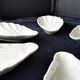 6 Pillivuyt white porcelain avocado bowls