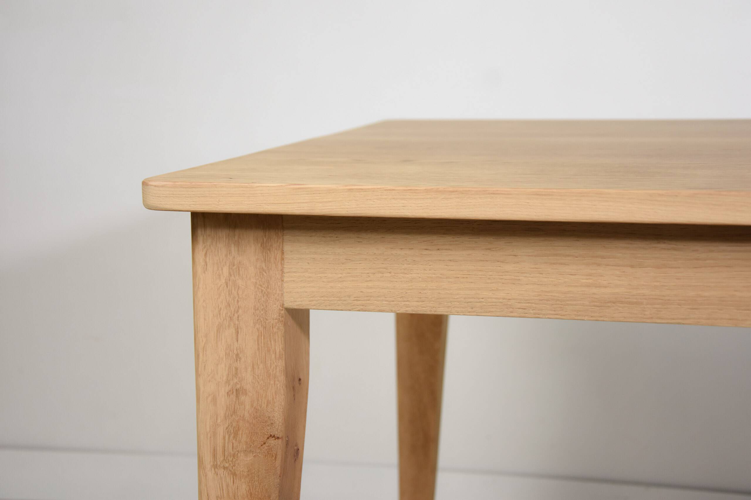 Vintage light oak table