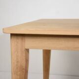 Vintage light oak table