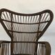 Armchair in rattan