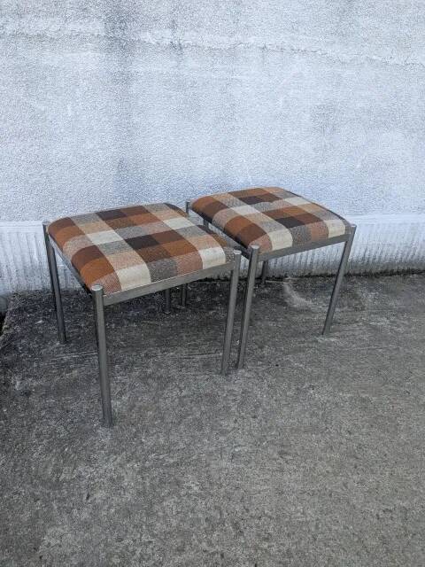 1970s stool pair