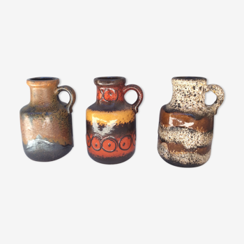 Set west Germany ceramic vases, 1960s