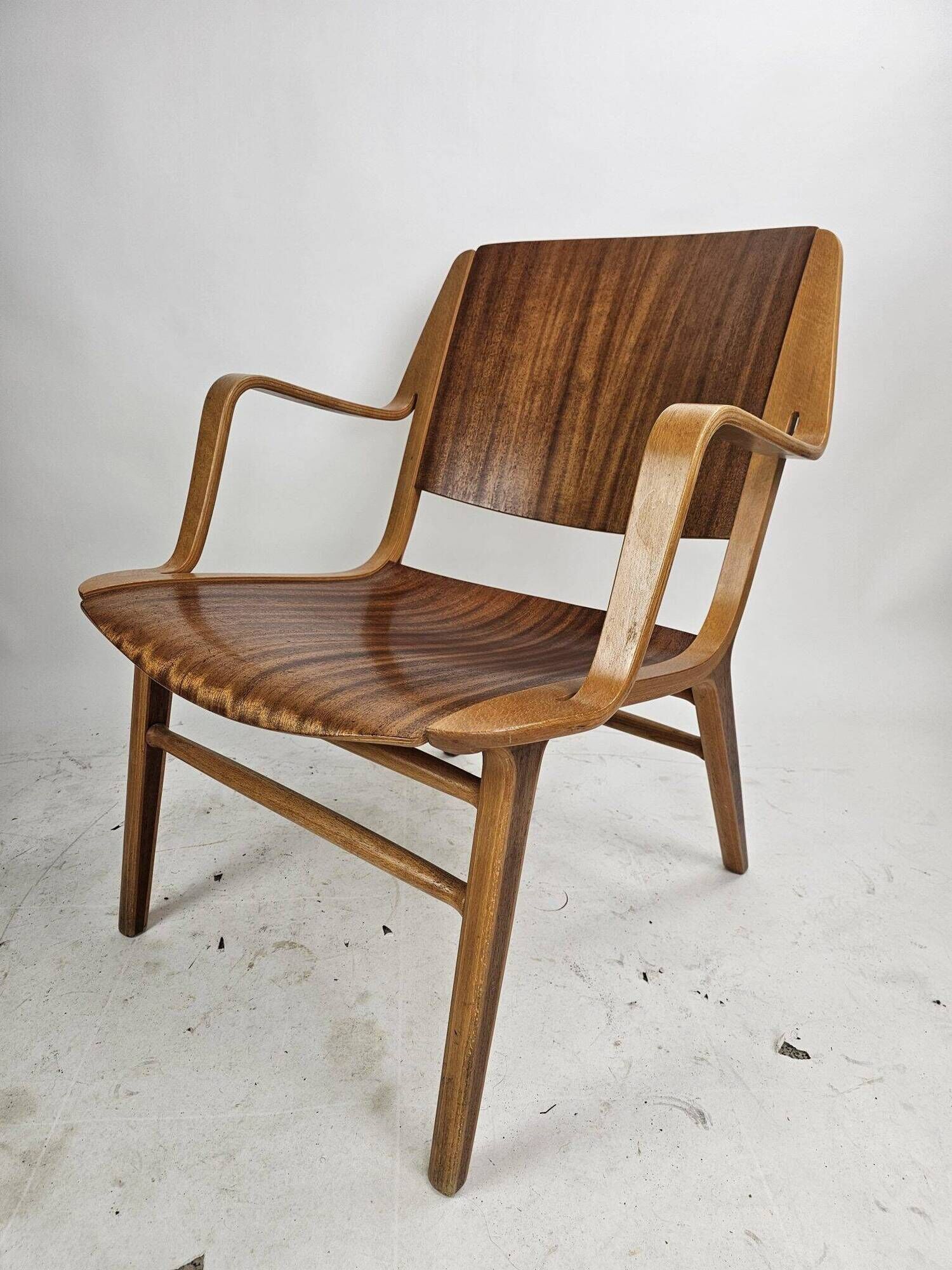 AX lounge chair by Peter Hvidt & Orla Mølgaard Nielsen for Fritz Hansen, 1950s