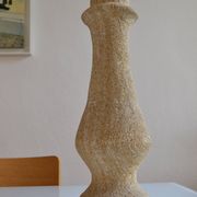 Pied de Lampe Travertin Pierre Design Fratelli Mannelli Albert Tormos