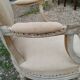 Antique armchair in Louis XVI style, 19th century.