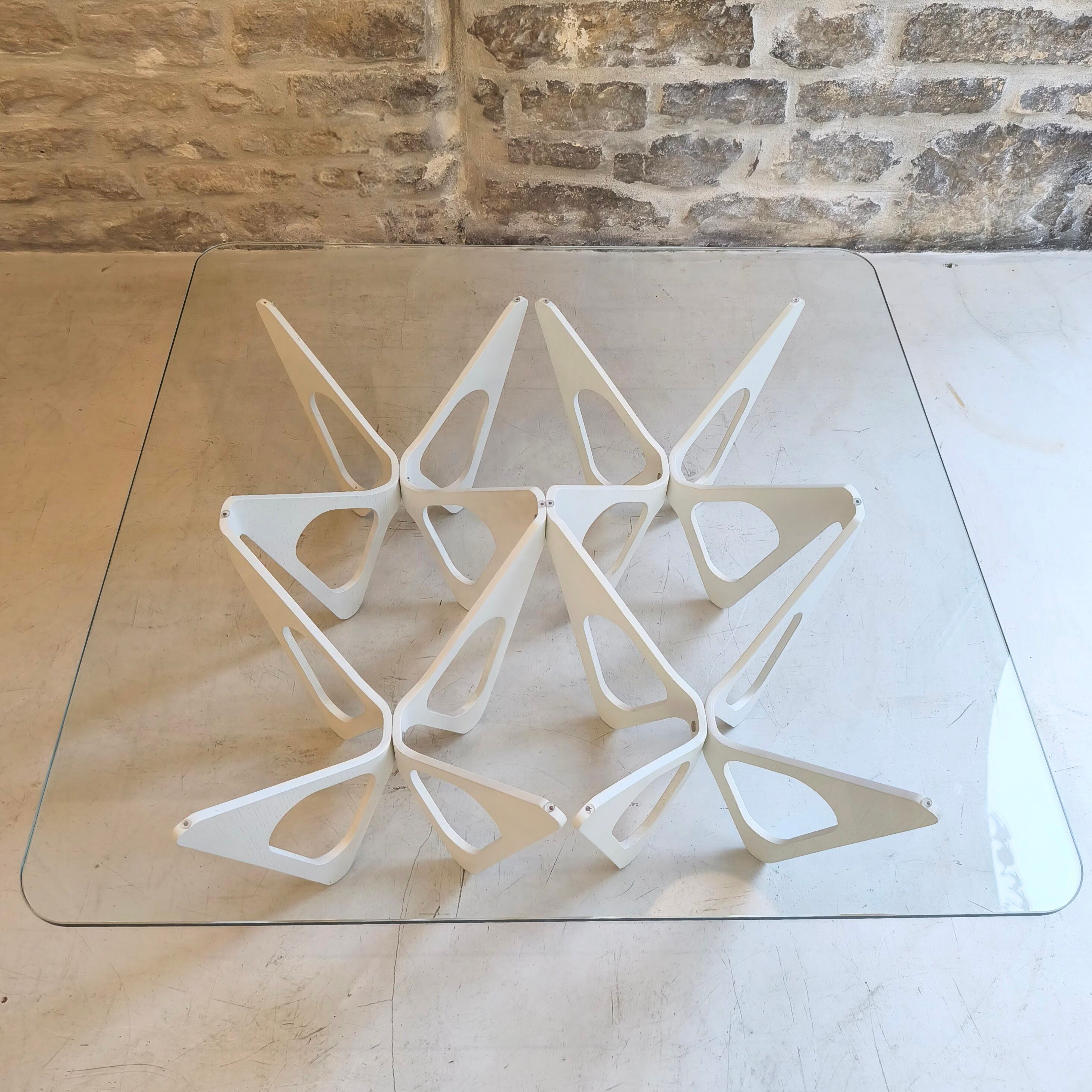 Table basse Butterfly, design Alexander Taylor, Zanotta