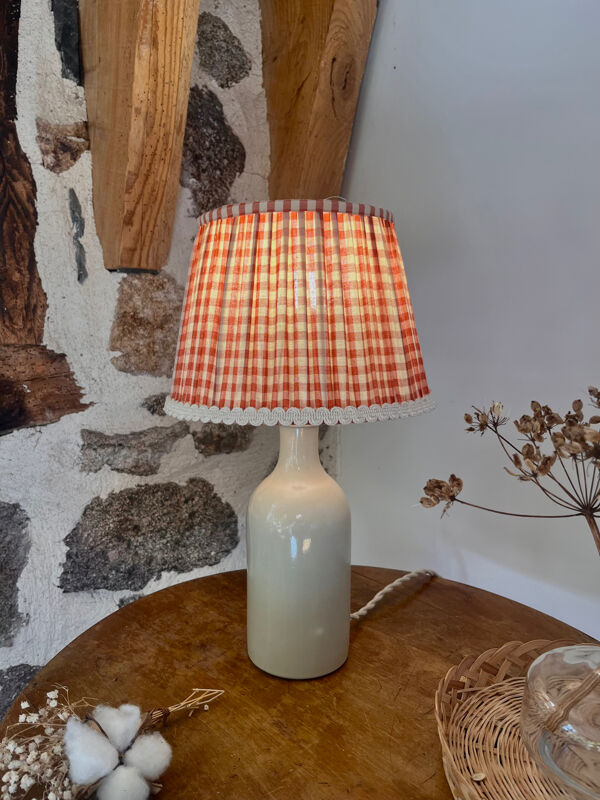 Lampe vintage vichy
