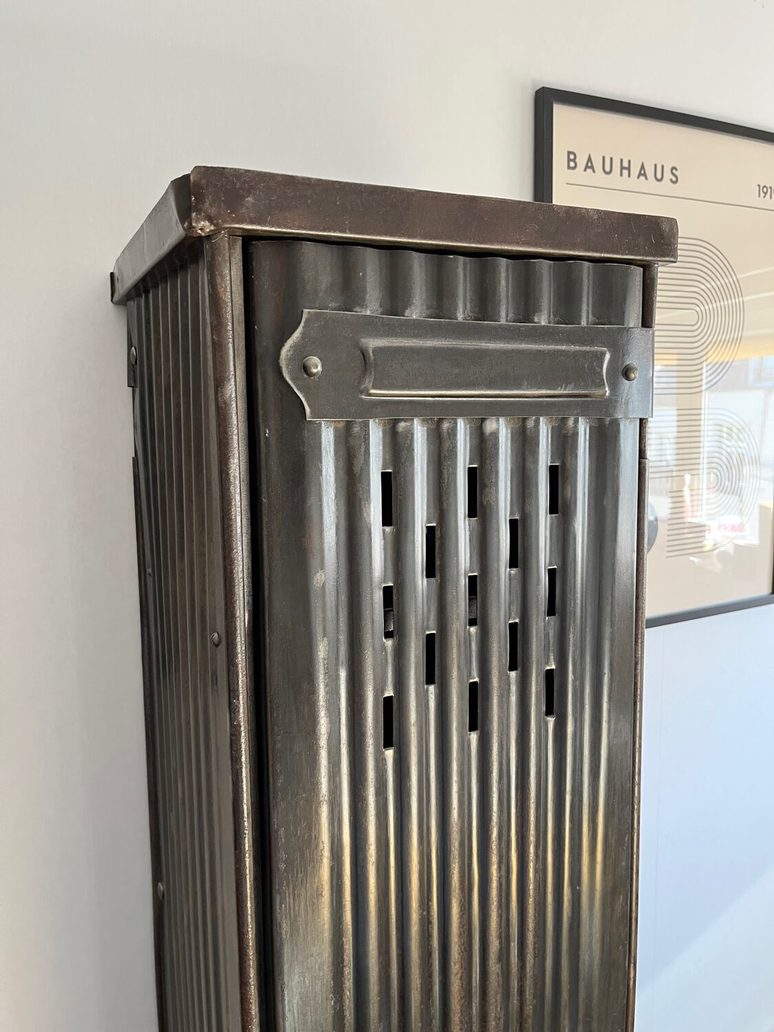 Old Strafor locker 1 door vintage industrial