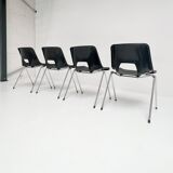 Set of 4 Järvo chairs by Niels Gammelgaard, 1980s