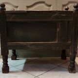 Small Afghan 19th Authentic Wedding Chest