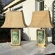 Paire de lampes vintage Jean-Claude Mahey
