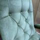 Paire de fauteuils Chesterfield anglais