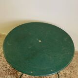 Table de jardin en fer forgé