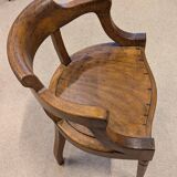 Oak office chair