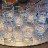 Verres ciselés 40's