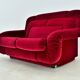 1970s Rare Mid Century Two-Seat Sofa, Italy