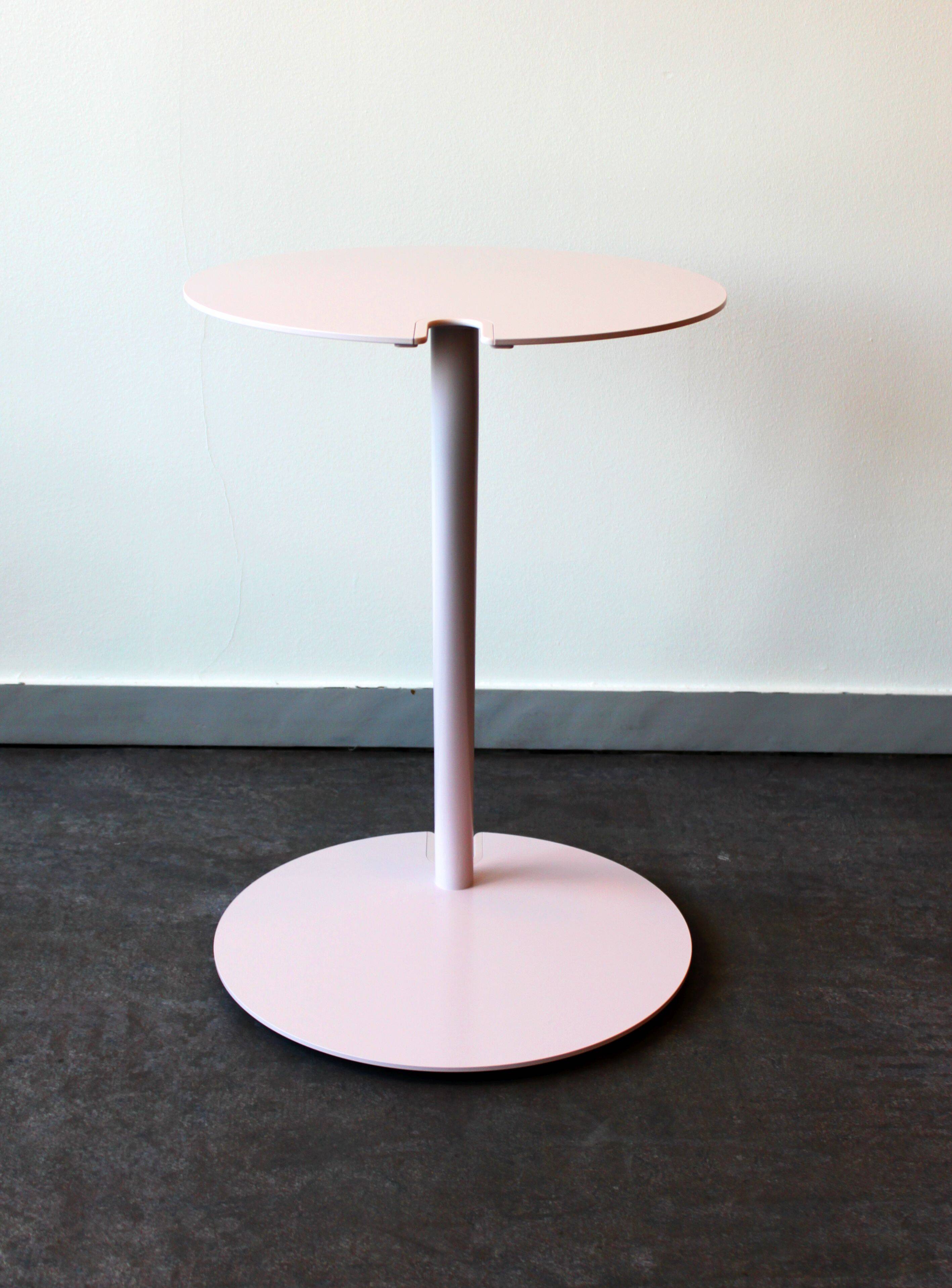 Vintage metal side table by Ben Kicic and Jamie Wolfond for Good Thing.