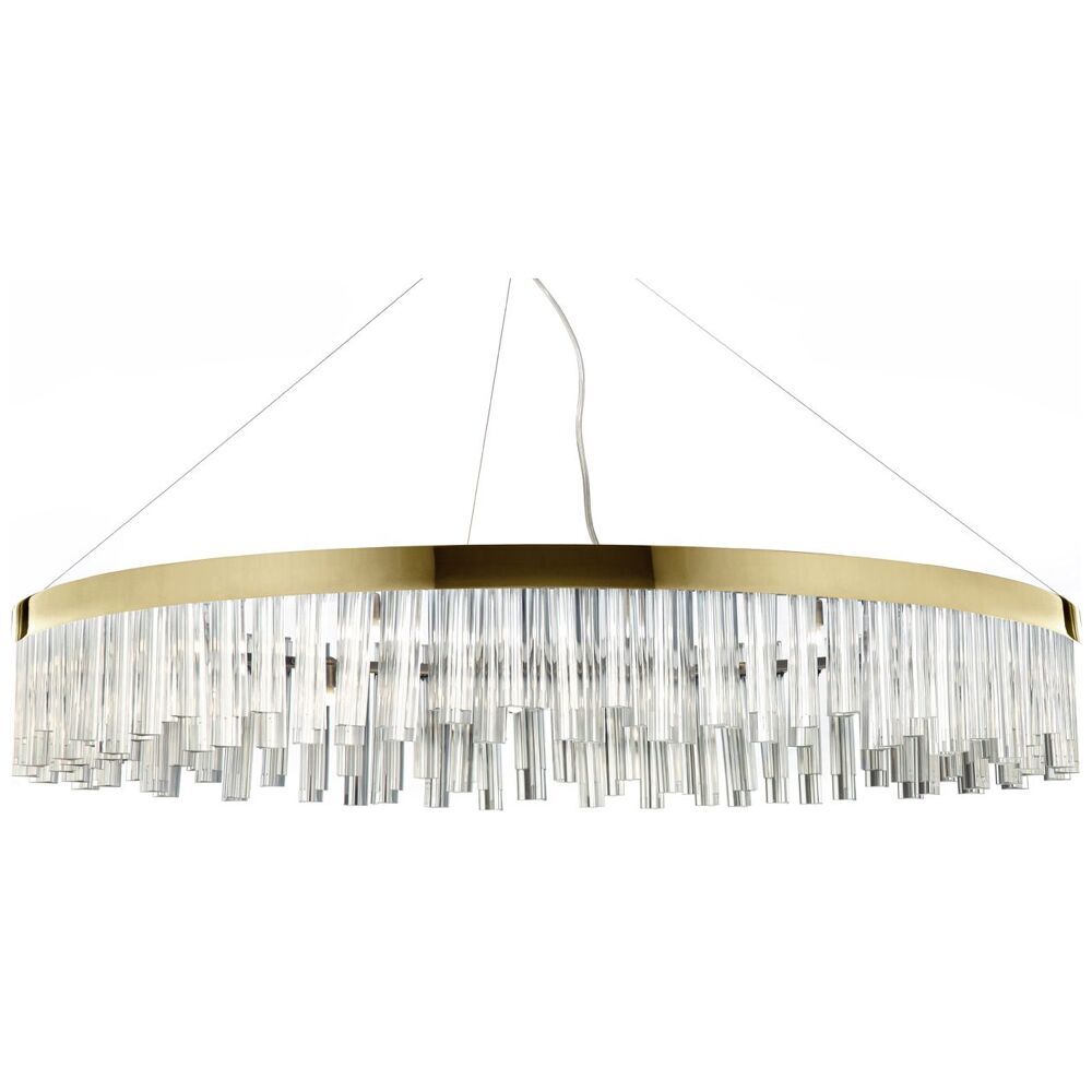 Contemporary “sinfonia” triedro murano glass chandelier