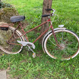 Very old city bike ONOTO Cycles Dole du Jura from the 60s