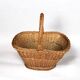Vintage wicker basket