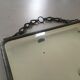 Large barber mirror to hang or lay 24x30cm