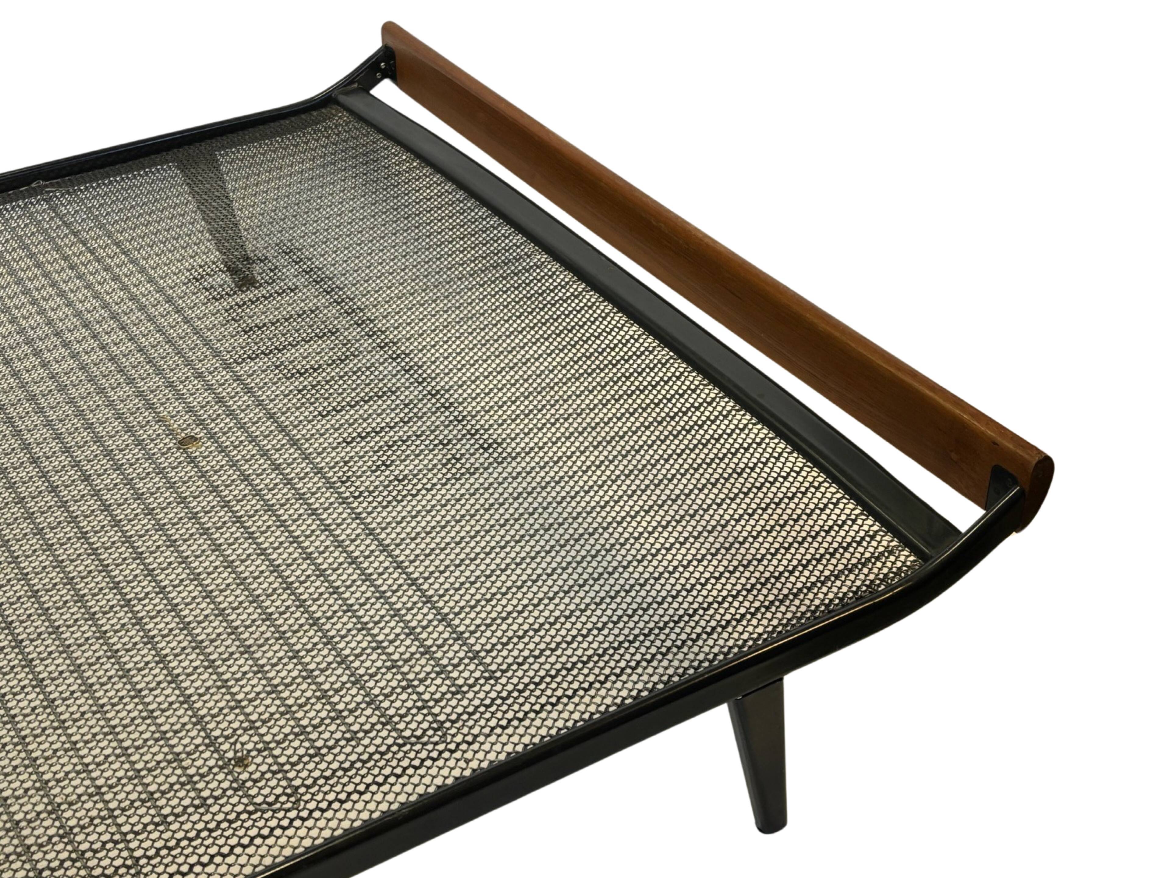 Lit de repos vintage XL Auping Cléopâtre design par Dick Cordemeyer années 60