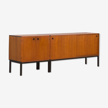 Enfilade danoise en teck par Aksel Kjersgaard années 1960, Set de 2