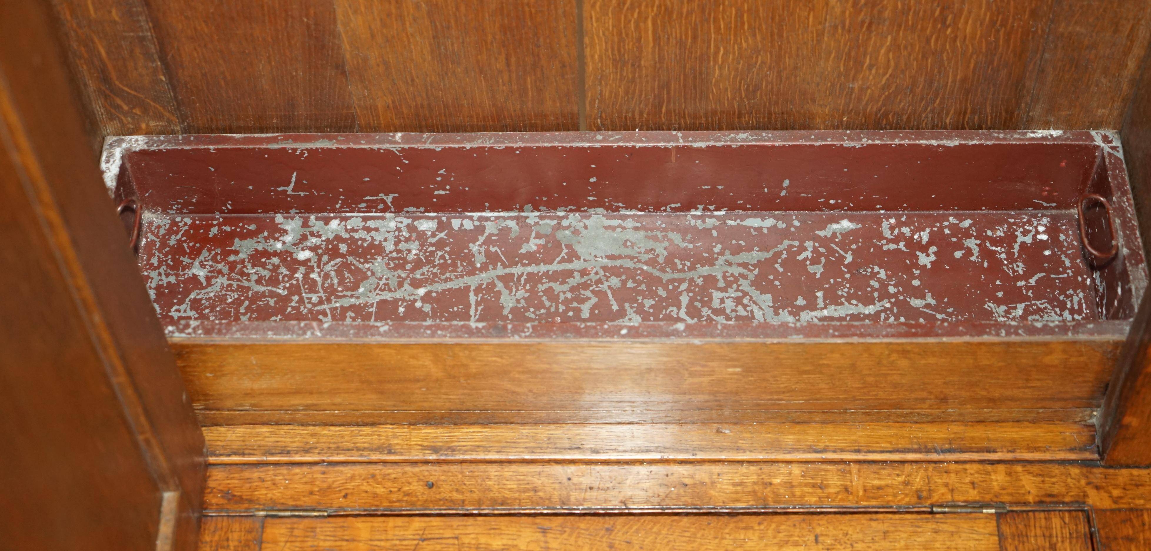 Victorian Antique Bacon Bench in Carved Walnut by Hampton & Sons