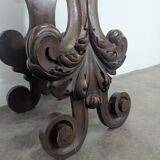 Selette de style Renaissance en noyer