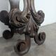 Renaissance style walnut side table