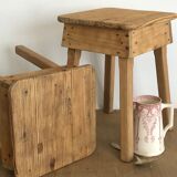 Old wooden stool