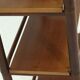 Mid-Century Bamboo and Teak Bookcase Room Divider 1970s
