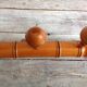 Bamboo-style coat hanger