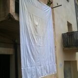 Old sheet 185 x 260 cm