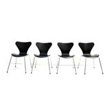 Set of 4 butterfly chairs by Arne Jacobsen for Fritz Hansen