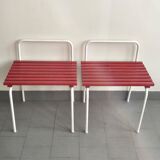 Paire de porte-bagages Charlotte Perriand les Arcs 1960