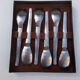 6 stainless steel ice cream scoops France