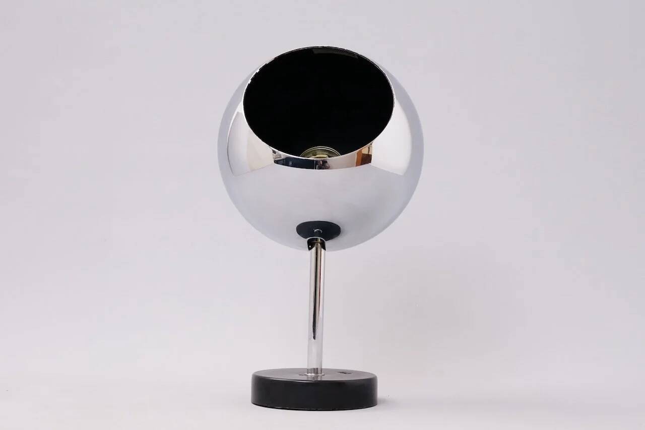 Chrome-plated ceiling lamp from Staff