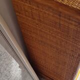 Vintage rattan sideboard